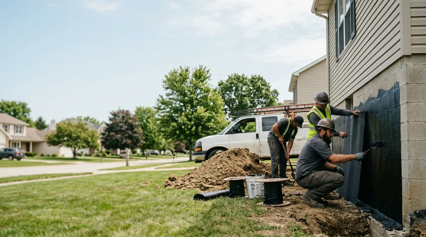 Basement Waterproofing in Russellville, OH near me